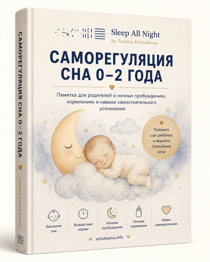 Памятка Саморегуляция сна 0–2 года